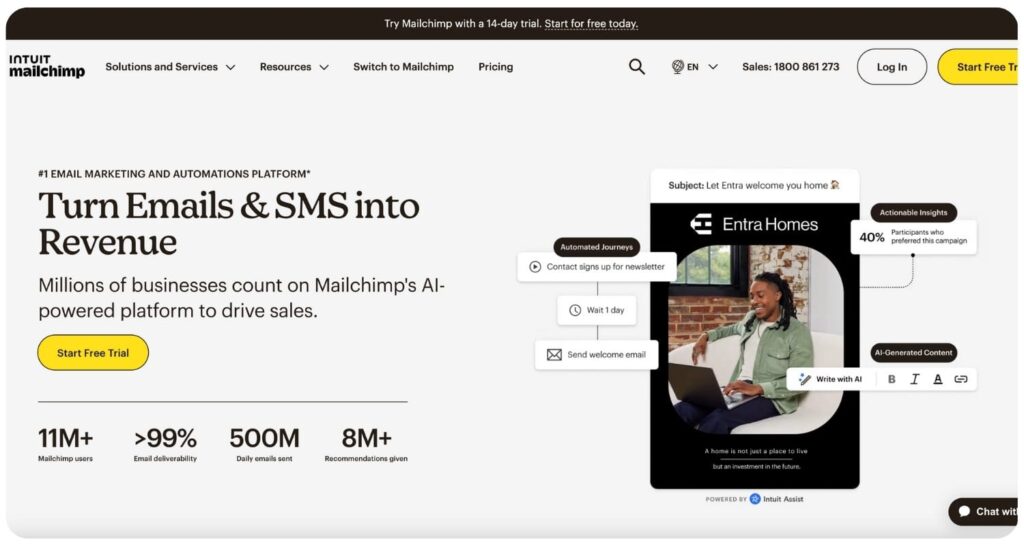 MailChimp Email Platform