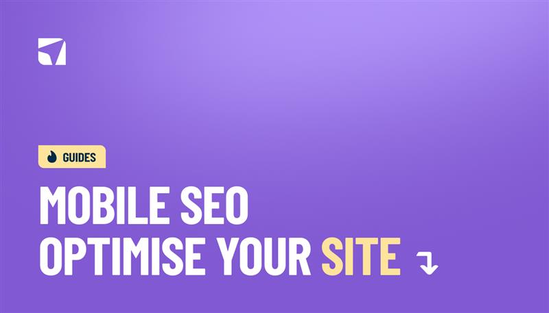 Mobile seo - Optimise your site