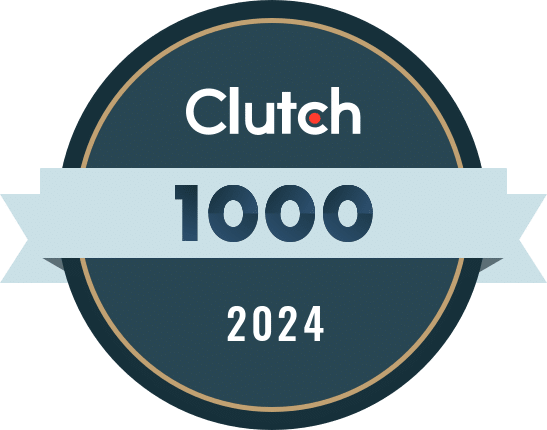 Clutch Global 1000 Winner 2024 - Awarded to Digital Nomads HQ