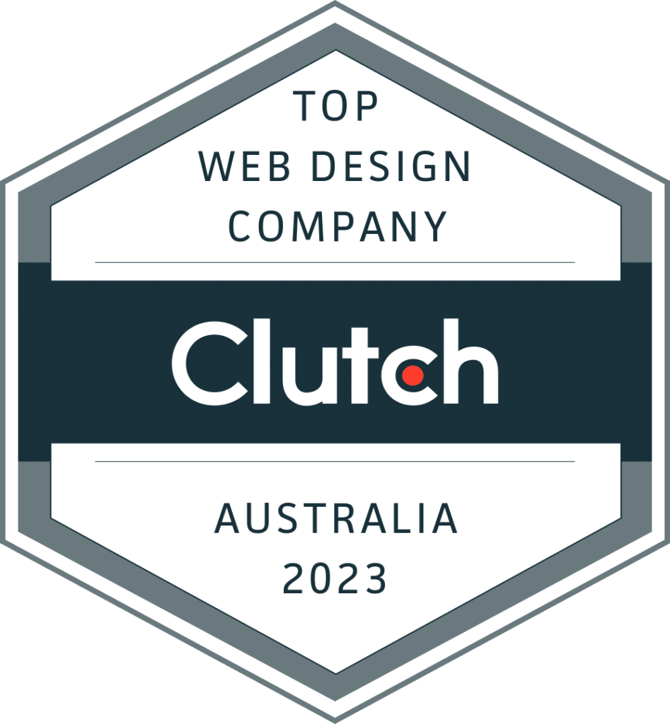 Top Web design company award in australia 2023